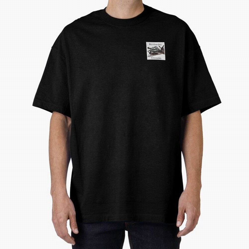 BOMBARDIRO CROCODILO Classic T-Shirt Celebrate Football Dreams Across FIFA World Cup 2026 Group Stage for Fans of Messi, Neymar and Mbappe and Spain and Netherlands, Bringing Sports Nostalgia, International Competition, Famous Players and