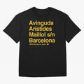 FC Barcelona Futbol Soccer Stadium Street Address Classic T-Shirt Keep the Legacy of FIFA World Cup 2026 for Fans of Messi, Neymar and Mbappe and England and Germany, Bringing Fan Favorite Moments, National Team Passion, Big Match Drama and Soccer