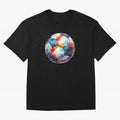 Football Soccer Ball Watercolor Illustration Drawing Classic T-Shirt Bring Stadium Energy to Global Football Passion for FIFA World Cup 2026, with Haaland and Mbappe, Spain and Netherlands, Champion Mindset, Group Stage Buzz, Knockout Tension and