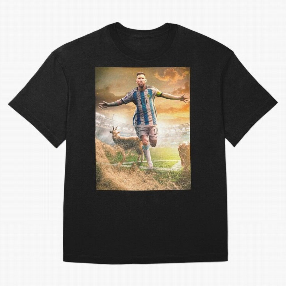 Messi: The Undisputed GOAT Classic T-Shirt Discover Global Football Passion for FIFA World Cup 2026, Made for Mbappe, Brazil, Portugal and Argentina, Global Supporter Spirit, Legendary Goals, National Colors and Tournament Celebration; Created for