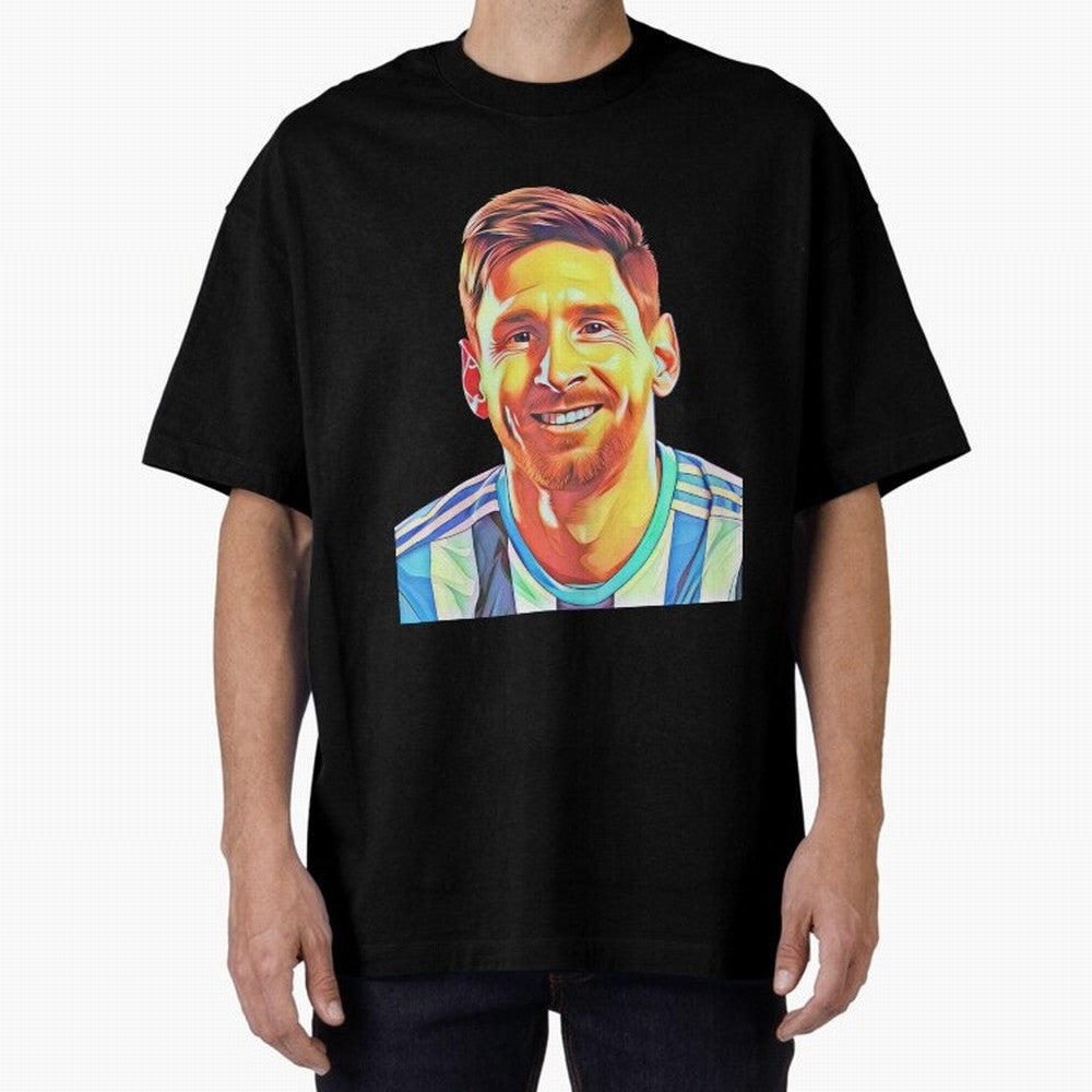 Lionel Messi is the best footballer. Classic T-Shirt Feel the Roar of FIFA World Cup 2026 USA Canada Mexico for Fans of Haaland and Mbappe and Argentina, Bringing Championship Spirit, Famous Goals, Roaring Crowds and International Football Unity;