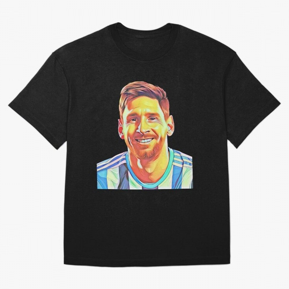 Lionel Messi is the best footballer. Classic T-Shirt Feel the Roar of FIFA World Cup 2026 USA Canada Mexico for Fans of Haaland and Mbappe and Argentina, Bringing Championship Spirit, Famous Goals, Roaring Crowds and International Football Unity;