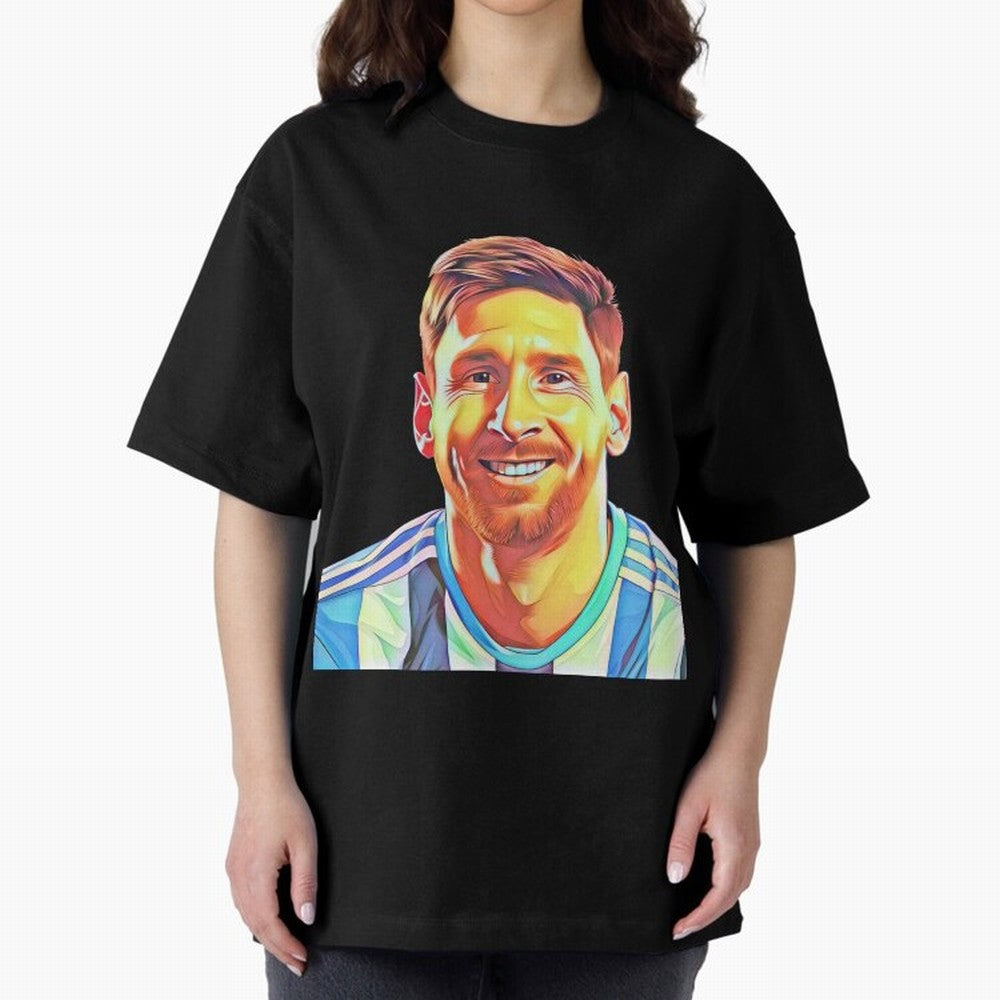 Lionel Messi is the best footballer. Classic T-Shirt Feel the Roar of FIFA World Cup 2026 USA Canada Mexico for Fans of Haaland and Mbappe and Argentina, Bringing Championship Spirit, Famous Goals, Roaring Crowds and International Football Unity;