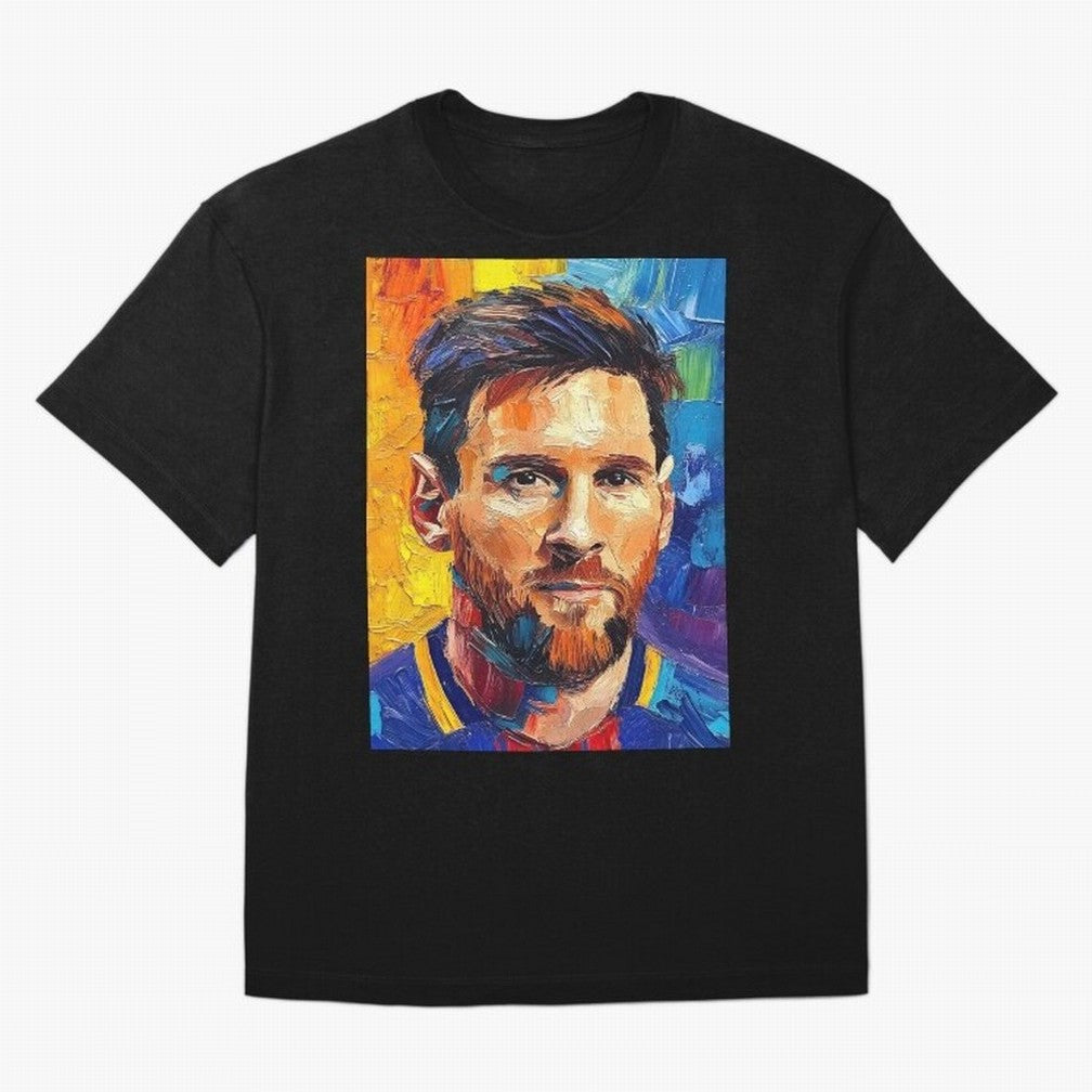 Messi Van Gogh: The Football Artist Classic T-Shirt Celebrate the Next Chapter of FIFA World Cup 2026 USA Canada Mexico for Fans of Messi and Brazil, Bringing Global Supporter Spirit, Legendary Goals, National Colors and Tournament Celebration;
