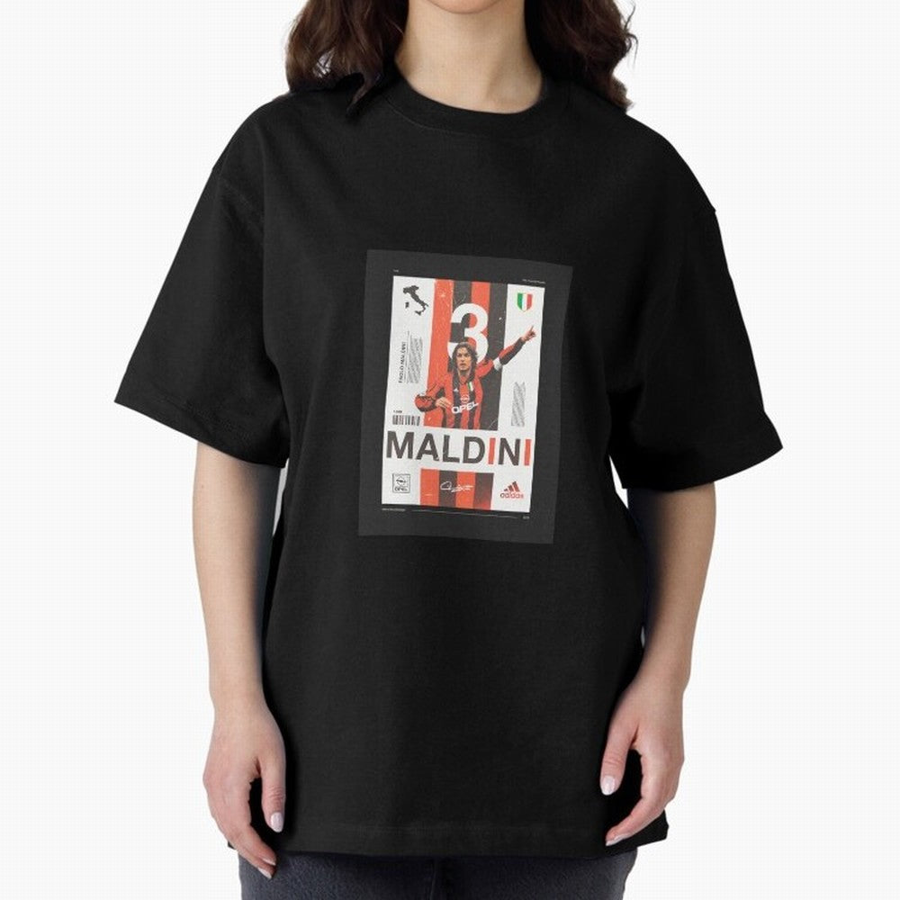 Paolo Maldini Graphics Classic T-Shirt Make Memories around the FIFA World Cup 2026 USA Canada Mexico Journey through Messi and Cristiano Ronaldo Highlights, England Pride, Championship Spirit, Famous Goals, Roaring Crowds and International