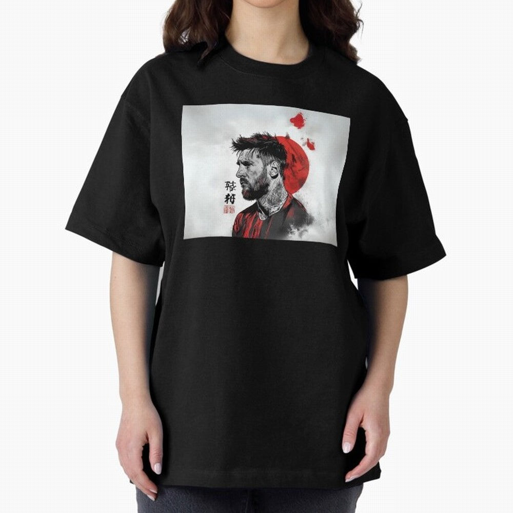 Messi Red Moon Classic T-Shirt Carry the Colors and Pride of FIFA World Cup 2026 Centered on Messi, Neymar and Mbappe, France and Portugal Energy, Football Festival Excitement, Trophy Ambitions, Country Rivalries and Star Player Buzz; Made for