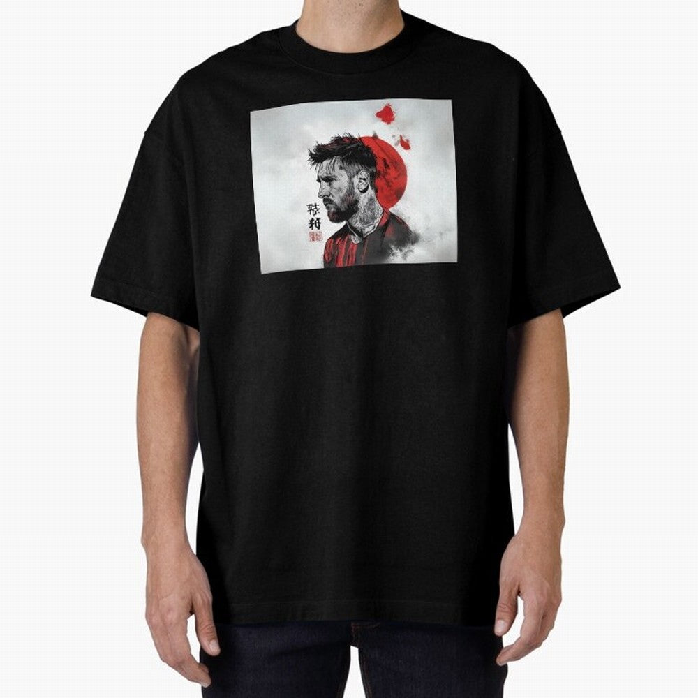 Messi Red Moon Classic T-Shirt Carry the Colors and Pride of FIFA World Cup 2026 Centered on Messi, Neymar and Mbappe, France and Portugal Energy, Football Festival Excitement, Trophy Ambitions, Country Rivalries and Star Player Buzz; Made for