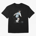 Lionel Messi runner Oversized T-Shirt Create FIFA World Cup 2026 USA Canada Mexico for Fans of Cristiano Ronaldo, Haaland and CR7 and Argentina, Bringing Match Day Excitement, Supporter Culture, Golden Goals and Global Football Passion; Perfect for