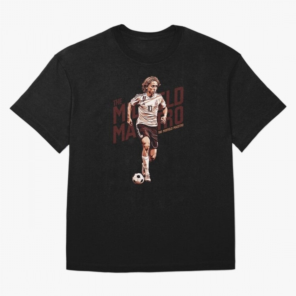 Luka - The Midfield Maestro Essential T-Shirt Discover FIFA World Cup 2026 USA Canada Mexico Spirit, Featuring Germany, Messi and Cristiano Ronaldo, Stadium Chants, National Pride, Trophy Dreams and Unforgettable Football Memories; Perfect for