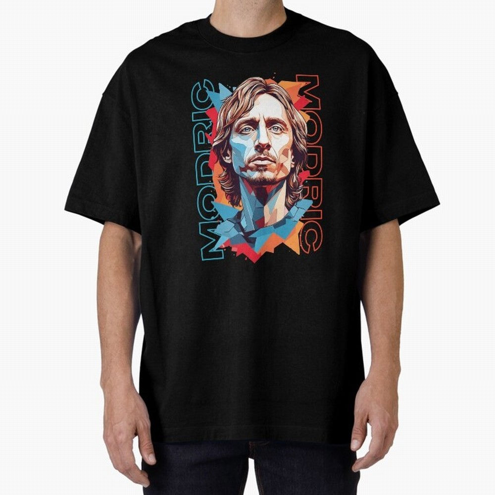 Luka Modric - Digital Art Essential T-Shirt Bring Champion Energy into the FIFA World Cup 2026 Group Stage Journey through Messi, CR7 and Mbappe Highlights, France Pride, Football Passion, Legendary Performances, Festival Vibes and Supporter