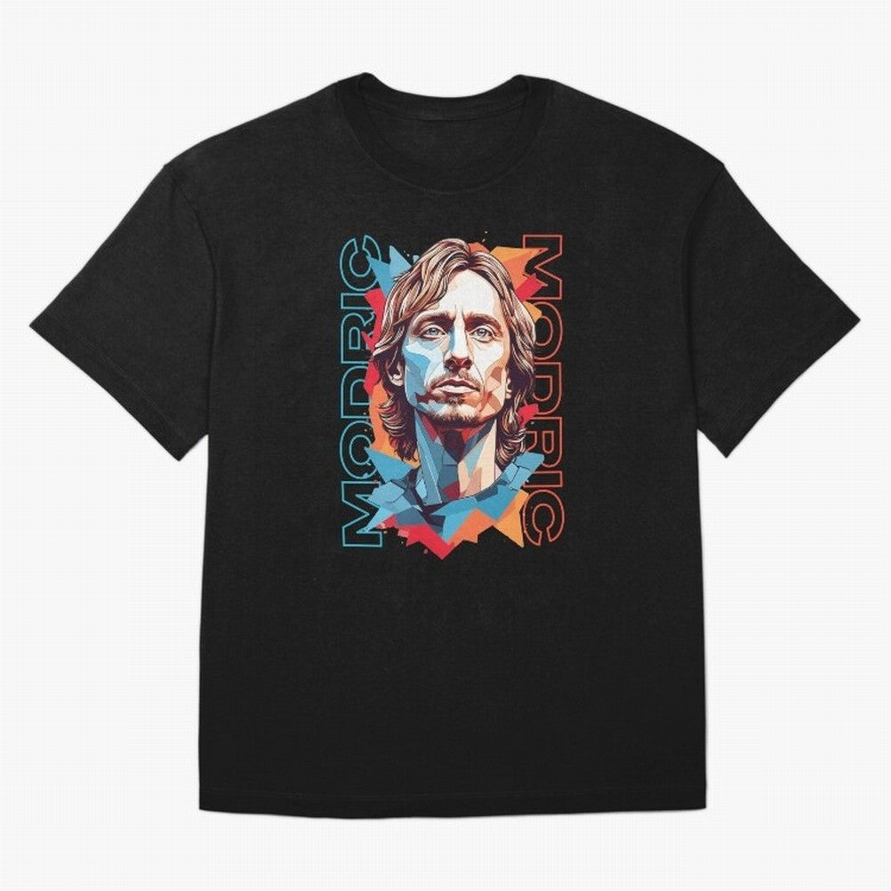 Luka Modric - Digital Art Essential T-Shirt Bring Champion Energy into the FIFA World Cup 2026 Group Stage Journey through Messi, CR7 and Mbappe Highlights, France Pride, Football Passion, Legendary Performances, Festival Vibes and Supporter