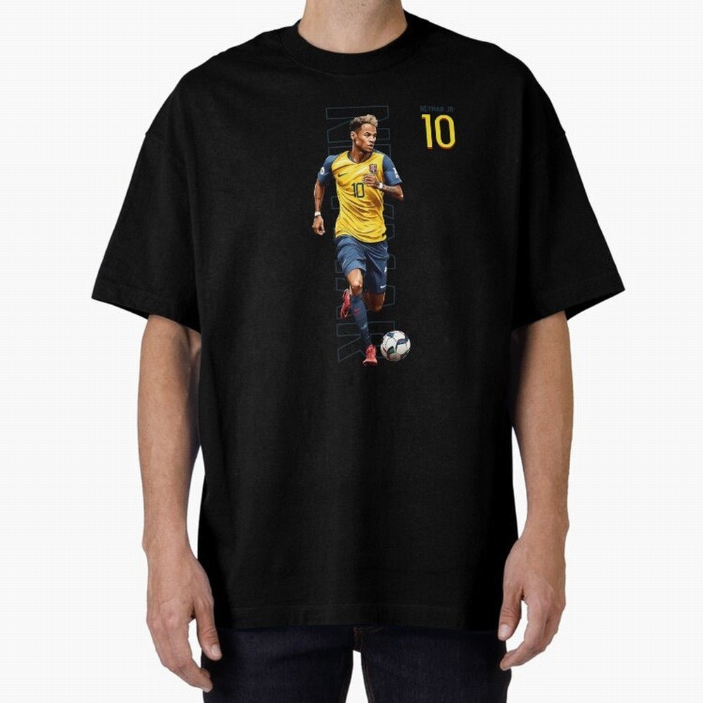 Neymar No. 10 Artwork For Tee/Sticker Essential T-Shirt Celebrate Fan Favorites in FIFA World Cup 2026 USA Canada Mexico Driven by Messi, Neymar and Mbappe, England, France and Netherlands Energy, Championship Spirit, Famous Goals, Roaring Crowds