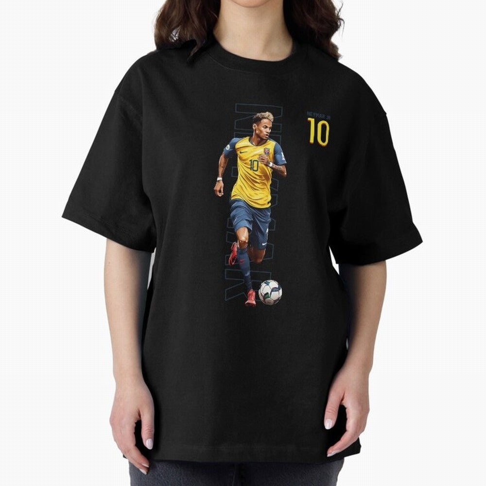 Neymar No. 10 Artwork For Tee/Sticker Essential T-Shirt Celebrate Fan Favorites in FIFA World Cup 2026 USA Canada Mexico Driven by Messi, Neymar and Mbappe, England, France and Netherlands Energy, Championship Spirit, Famous Goals, Roaring Crowds