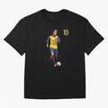 Neymar No. 10 Artwork For Tee/Sticker Essential T-Shirt Celebrate Fan Favorites in FIFA World Cup 2026 USA Canada Mexico Driven by Messi, Neymar and Mbappe, England, France and Netherlands Energy, Championship Spirit, Famous Goals, Roaring Crowds