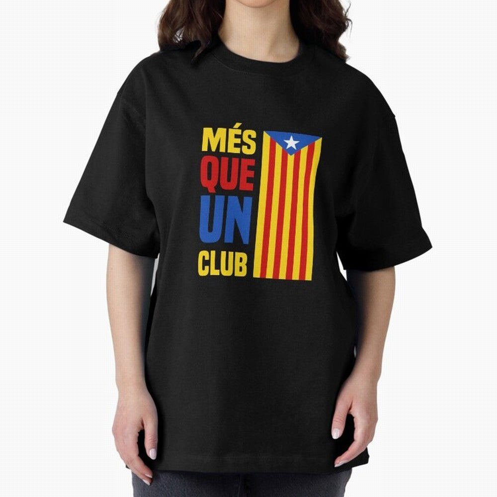 Mes Que Un Club Barcelona Essential T-Shirt Feel FIFA World Cup 2026 for Fans of Haaland and Mbappe and England, France and Netherlands, Bringing Match Day Excitement, Supporter Culture, Golden Goals and Global Football Passion; Ideal for