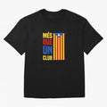 Mes Que Un Club Barcelona Essential T-Shirt Feel FIFA World Cup 2026 for Fans of Haaland and Mbappe and England, France and Netherlands, Bringing Match Day Excitement, Supporter Culture, Golden Goals and Global Football Passion; Ideal for