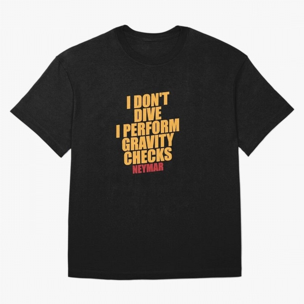 Neymar And Gravity Checks - Bold Statement Essential T-Shirt Feel the Heartbeat of the FIFA World Cup 2026 Group Stage Journey through Cristiano Ronaldo Highlights, Argentina and Brazil Pride, Game Day Rituals, Football Legends, Country Pride and