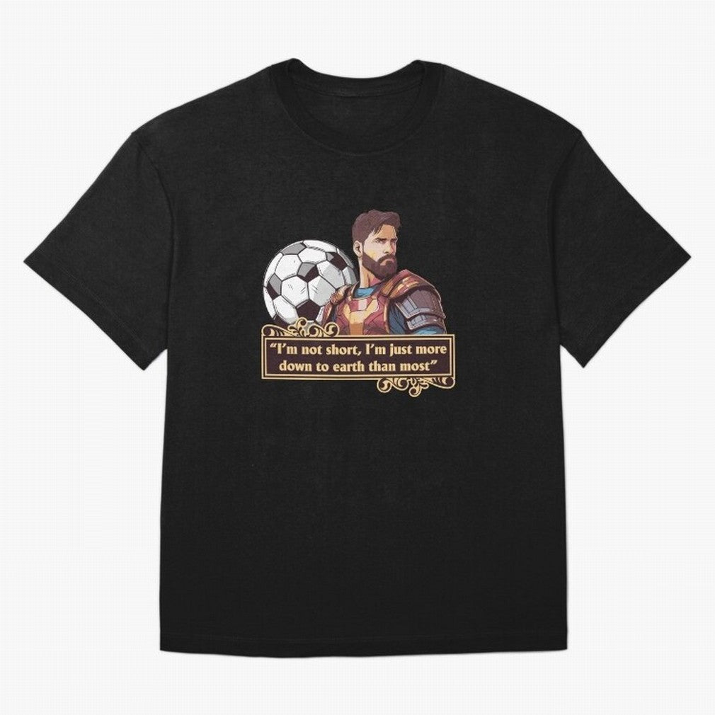 Messi Down To Earth Graphic Essential T-Shirt Back the Journey through FIFA World Cup 2026 USA Canada Mexico Made for Messi, Neymar and Mbappe, England and Germany Energy, Stadium Chants, National Pride, Trophy Dreams and Unforgettable Football