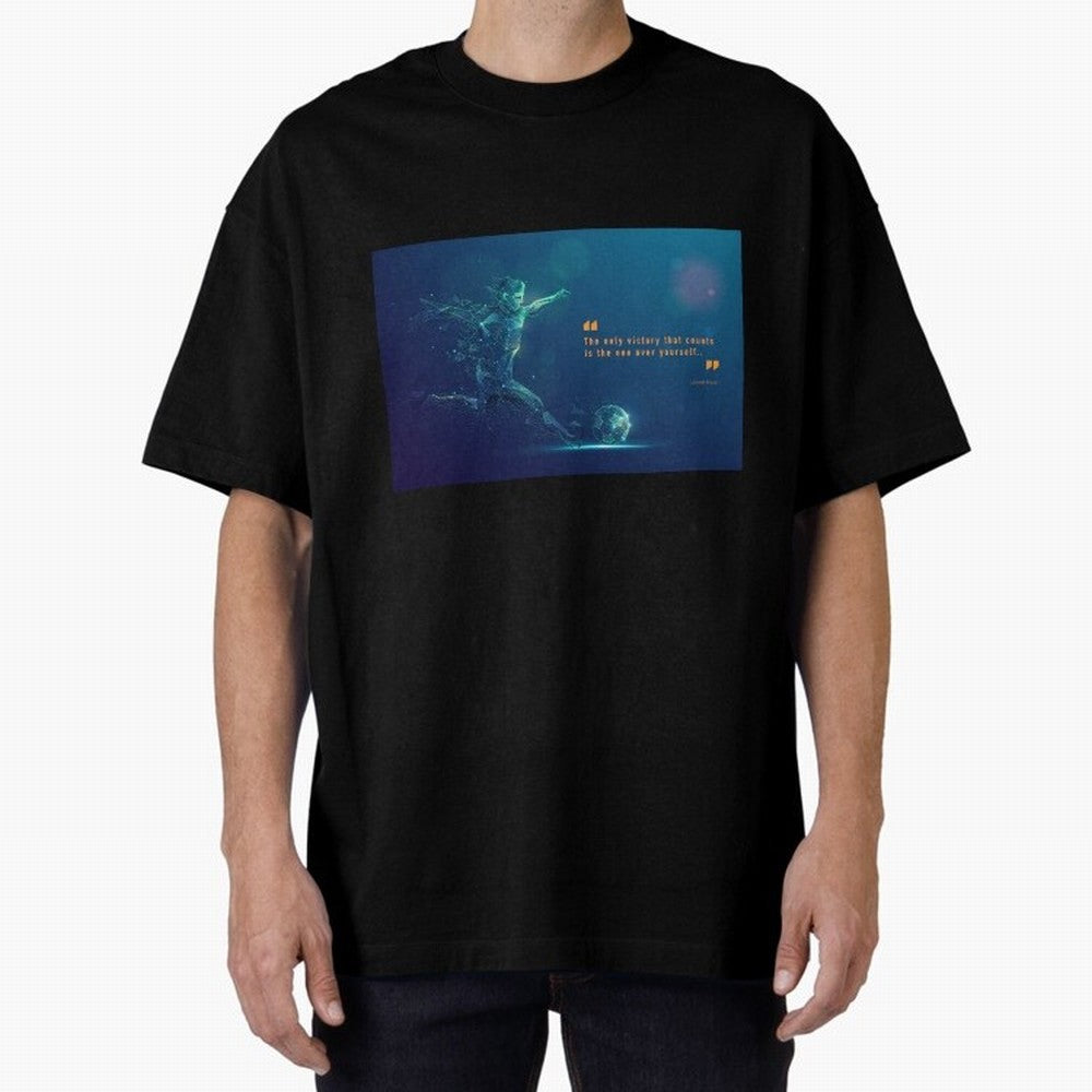 soccer football graphic Lionel Messi quote Classic T-Shirt Keep the Match Day Mood of FIFA World Cup 2026 USA Canada Mexico for Fans of Haaland and Brazil, Portugal and Argentina, Bringing Match Day Excitement, Supporter Culture, Golden Goals and