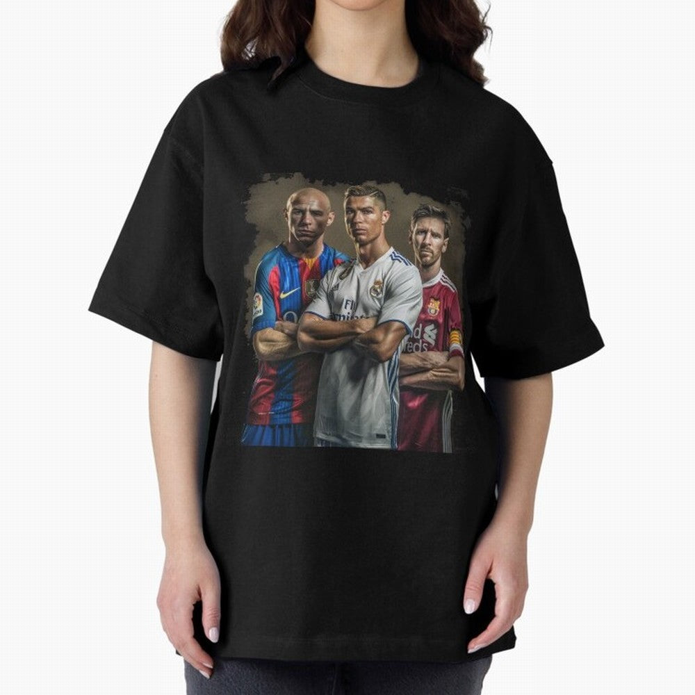 Footballs Greatest Top 3 Classic T-Shirt Celebrate National Team Dreams in the FIFA World Cup 2026 USA Canada Mexico Journey through Neymar, Haaland and Cristiano Ronaldo Highlights, Argentina Pride, Football Passion, Legendary Performances,