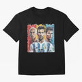TOP 3 Soccer Players Classic T-Shirt Relive FIFA World Cup 2026 Centered on CR7 and Messi, Spain Energy, Vintage Soccer Flavor, Modern Football Stars, National Flags and Final Night Emotion; Built for Supporters Chasing Trophy Dreams, Final Match