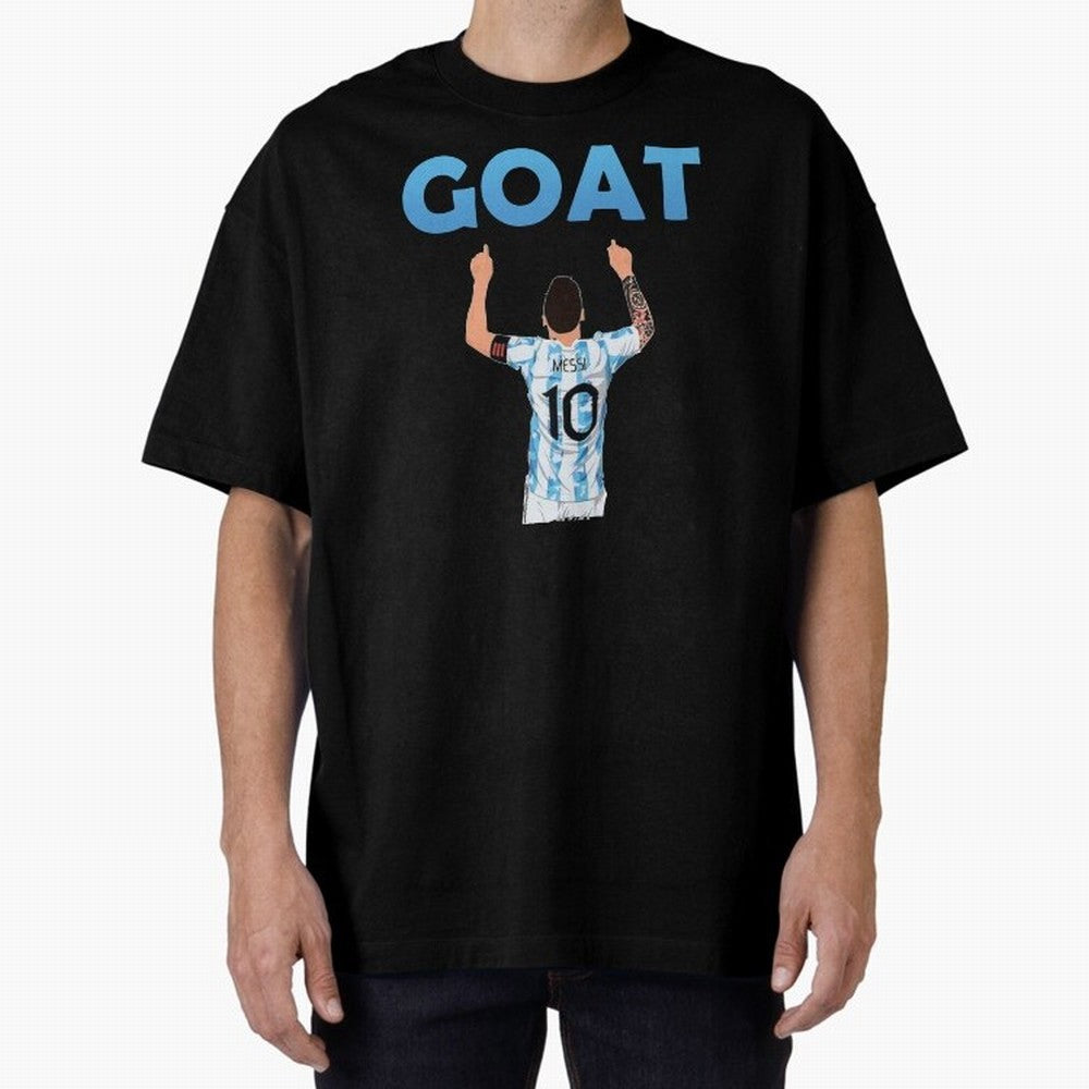 Messi GOAT Classic T-Shirt Represent the Passion of Match Day Hype around FIFA World Cup 2026, Cristiano Ronaldo, Argentina and Brazil, Stadium Chants, National Pride, Trophy Dreams and Unforgettable Football Memories; Perfect for Supporters Who