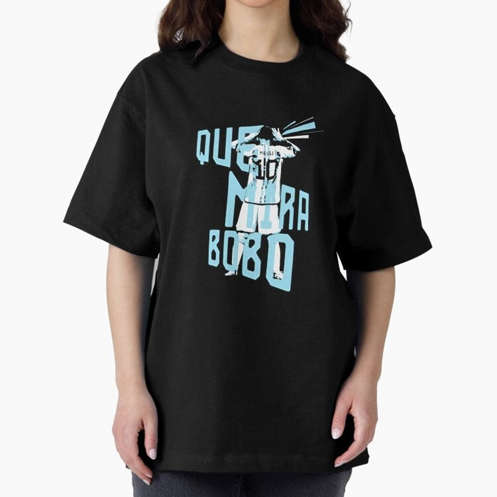 Lionel messi Que mira bobo Classic T-Shirt Upgrade FIFA World Cup 2026 Group Stage for Fans of Messi and Cristiano Ronaldo and France and Portugal, Bringing Match Day Excitement, Supporter Culture, Golden Goals and Global Football Passion; Ideal