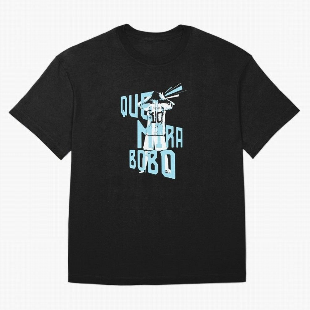 Lionel messi Que mira bobo Classic T-Shirt Upgrade FIFA World Cup 2026 Group Stage for Fans of Messi and Cristiano Ronaldo and France and Portugal, Bringing Match Day Excitement, Supporter Culture, Golden Goals and Global Football Passion; Ideal
