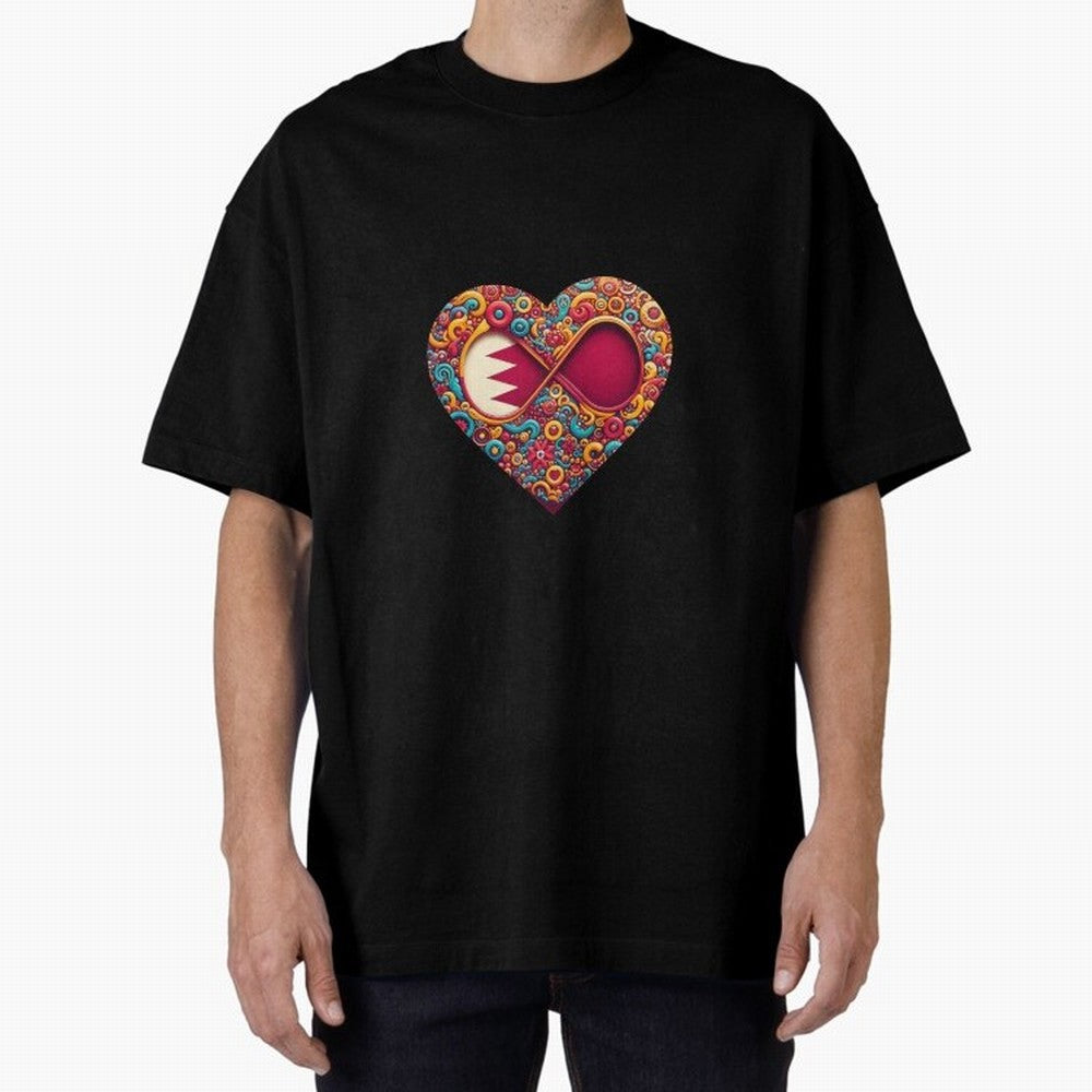 Qatar lover : From EgyApe Artists Oversized T-Shirt Bring Trophy Dreams to FIFA World Cup 2026 Spirit, Centered on England, France and Netherlands, CR7, Championship Spirit, Famous Goals, Roaring Crowds and International Football Unity; Perfect for