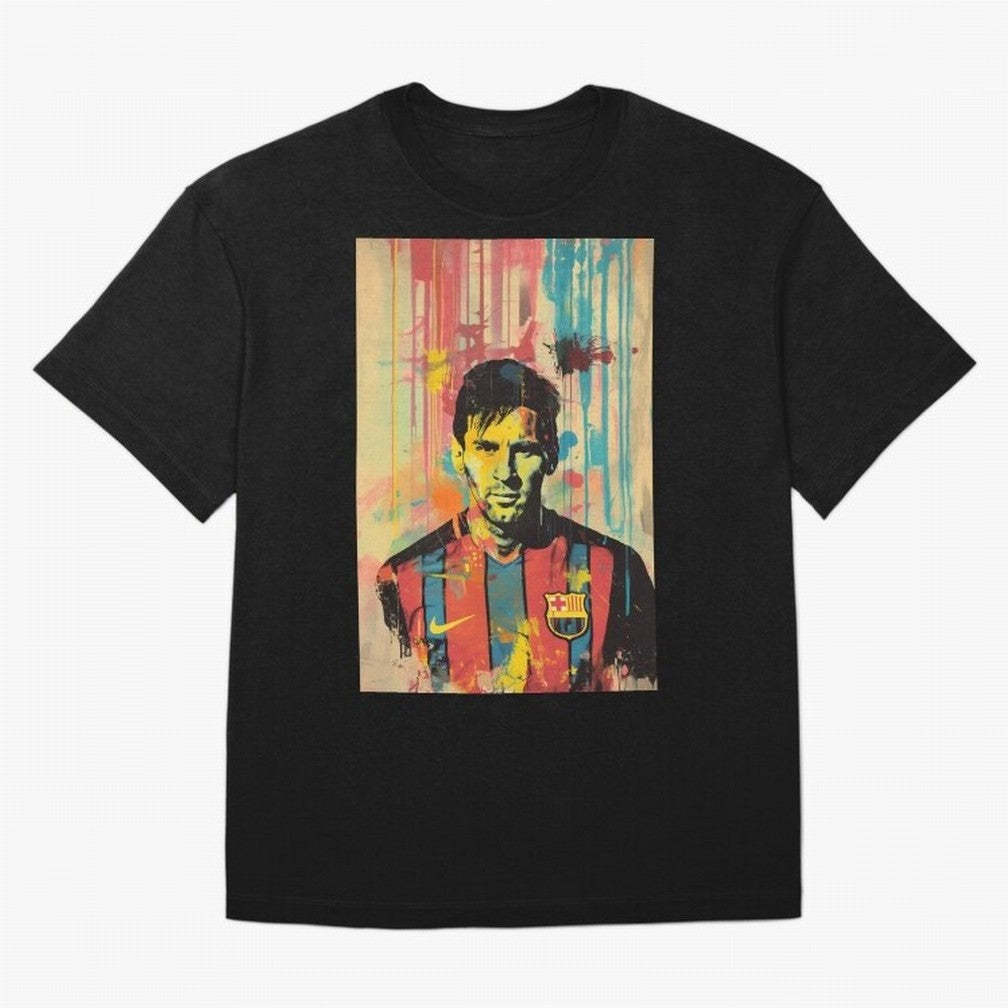 Lionel Messi Bar?a Classic T-Shirt Upgrade FIFA World Cup 2026 Spirit, Capturing France and Portugal, Messi, CR7 and Mbappe, Stadium Chants, National Pride, Trophy Dreams and Unforgettable Football Memories; Ideal for Football Dads, Football Moms,