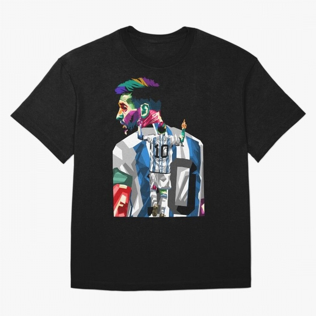 Lionel Messi Soccer Legend Classic T-Shirt Celebrate Football Heritage in Global Football Passion for FIFA World Cup 2026 Group Stage, Celebrating Haaland and Mbappe, England, France and Netherlands, Vintage Soccer Flavor, Modern Football Stars,