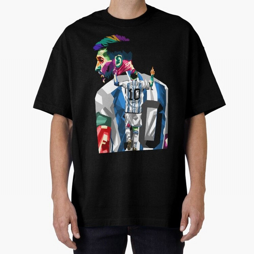 Lionel Messi Soccer Legend Classic T-Shirt Celebrate Football Heritage in Global Football Passion for FIFA World Cup 2026 Group Stage, Celebrating Haaland and Mbappe, England, France and Netherlands, Vintage Soccer Flavor, Modern Football Stars,