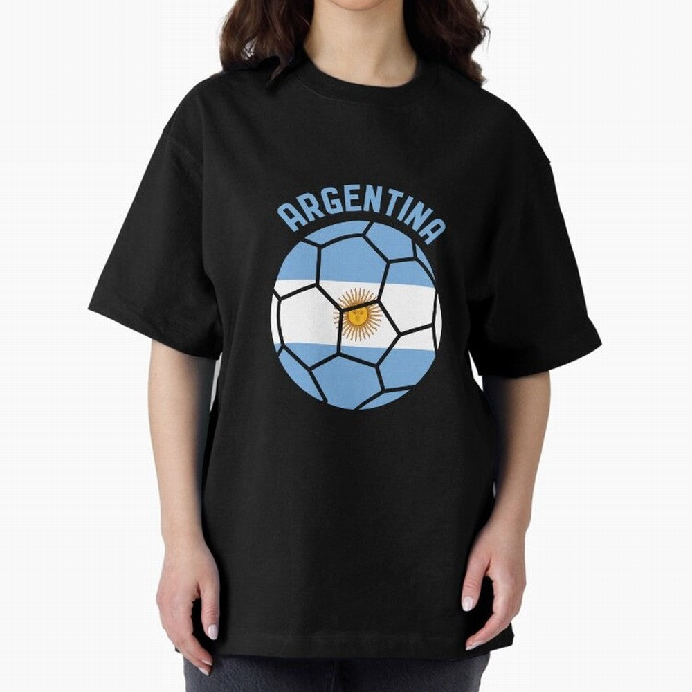 Argentina Football 2024 Copa America La Albiceleste Classic T-Shirt Carry National Pride through FIFA World Cup 2026 USA Canada Mexico Celebrating Neymar, Haaland and Cristiano Ronaldo, England, France and Netherlands Energy, Fan Favorite Moments,
