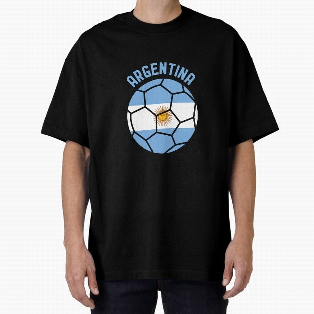 Argentina Football 2024 Copa America La Albiceleste Classic T-Shirt Carry National Pride through FIFA World Cup 2026 USA Canada Mexico Celebrating Neymar, Haaland and Cristiano Ronaldo, England, France and Netherlands Energy, Fan Favorite Moments,