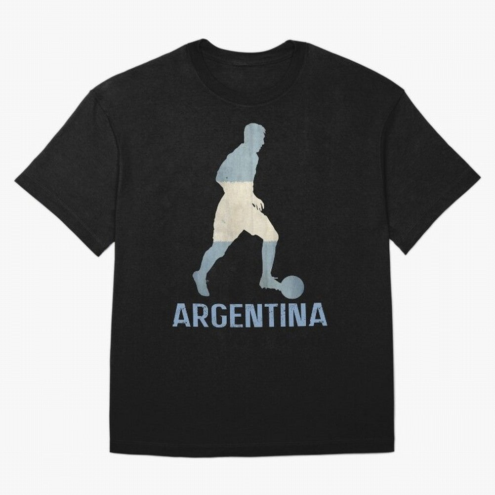 Argentina Essential T-Shirt Follow the Road to FIFA World Cup 2026 Group Stage Spirit, Filled with England and Germany, Messi and Cristiano Ronaldo, Fan Favorite Moments, National Team Passion, Big Match Drama and Soccer History; Perfect for People