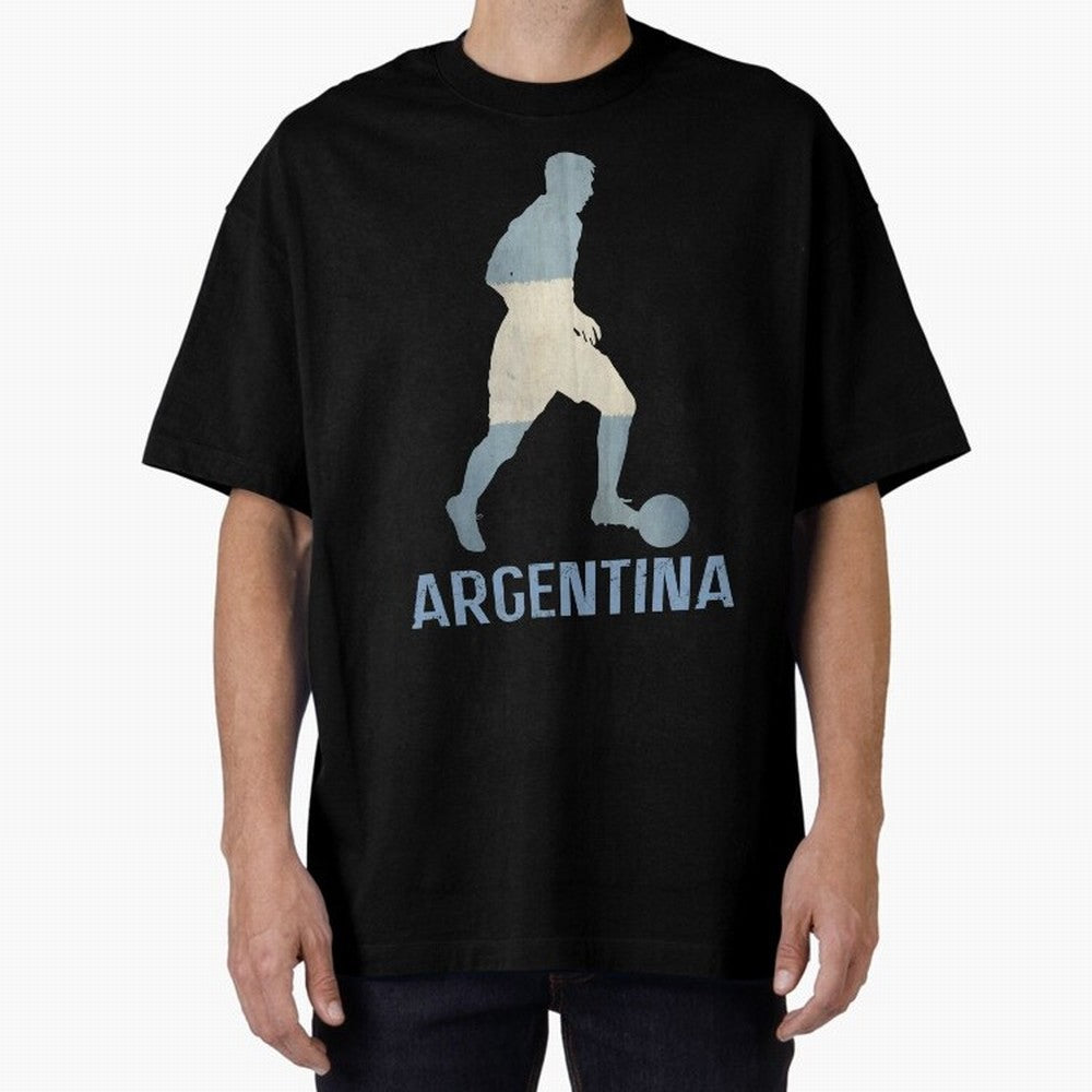 Argentina Essential T-Shirt Follow the Road to FIFA World Cup 2026 Group Stage Spirit, Filled with England and Germany, Messi and Cristiano Ronaldo, Fan Favorite Moments, National Team Passion, Big Match Drama and Soccer History; Perfect for People