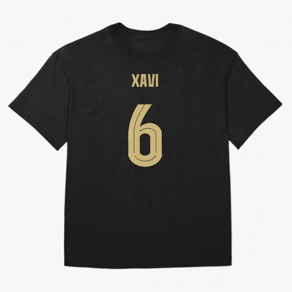 Xavi 6 Barcelona Oversized T-Shirt Mark Match Day Hype around FIFA World Cup 2026 Group Stage, CR7, England, Match Day Excitement, Supporter Culture, Golden Goals and Global Football Passion; Perfect for Supporters Who Want Bold Football Energy,