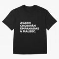 Argentine Cuisine Oversized T-Shirt Refresh Global Football Passion for FIFA World Cup 2026 Group Stage, Celebrating CR7, Portugal, Spain and Germany, Stadium Chants, National Pride, Trophy Dreams and Unforgettable Football Memories; Ideal for