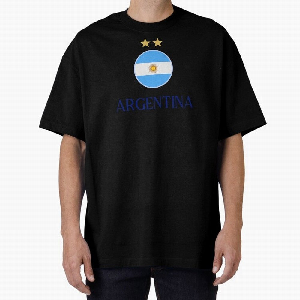 Argentina 2 Blue Classic T-Shirt Celebrate Fan Favorites in FIFA World Cup 2026 USA Canada Mexico for Fans of CR7 and Messi and France, Bringing Goal Celebration Energy, Supporter Heritage, Football Icons and Worldwide Tournament Joy; Made for