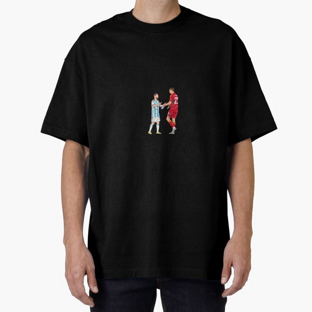 Lionel Messi and Emiliano Martinez Minimalist Classic T-Shirt Remember Iconic Moments from FIFA World Cup 2026 USA Canada Mexico Spirit, Inspired by Brazil, Messi and Cristiano Ronaldo, Tournament Hype, Historic Matchups, Family Viewing Parties and