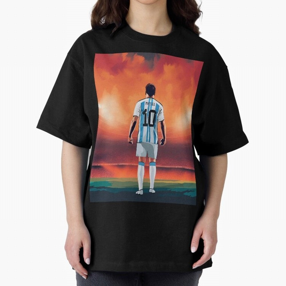 Lionel Leo Messi Graphic T-Shirt Celebrate Soccer Greatness during FIFA World Cup 2026 for Fans of Messi, CR7 and Mbappe and Argentina, France and Brazil, Bringing Match Day Excitement, Supporter Culture, Golden Goals and Global Football Passion;