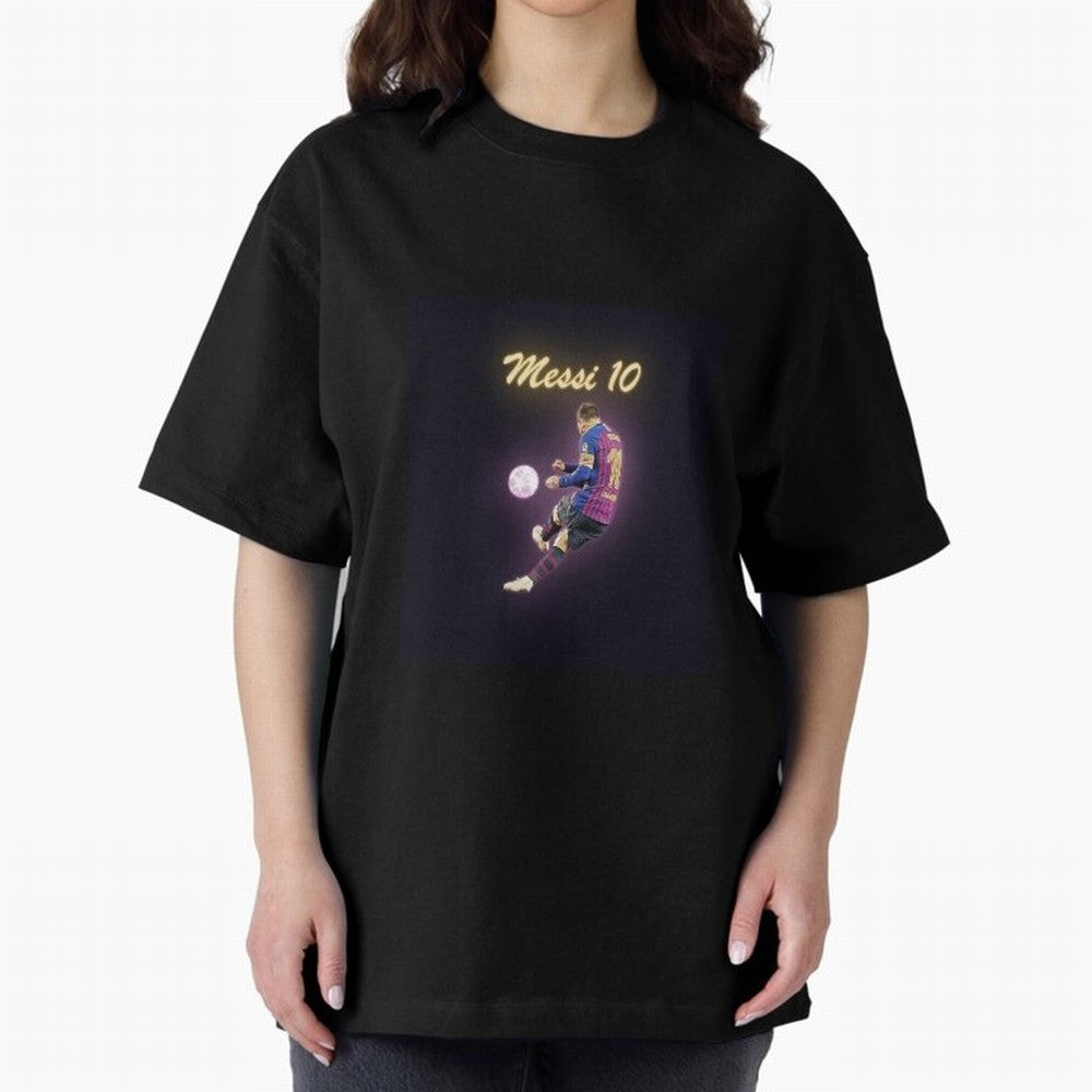Messi Free Kick Graphic T-Shirt Celebrate the Stars of Match Day Hype around FIFA World Cup 2026 USA Canada Mexico, Neymar, Haaland and Cristiano Ronaldo, Brazil, Portugal and Argentina, Championship Spirit, Famous Goals, Roaring Crowds and