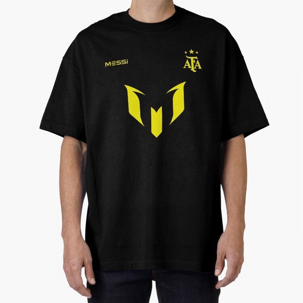 Lionel Messi logo - Argentina world champion Premium T-Shirt Support Match Day Hype around FIFA World Cup 2026 USA Canada Mexico, Cristiano Ronaldo, Haaland and CR7, France and Portugal, Champion Mindset, Group Stage Buzz, Knockout Tension and