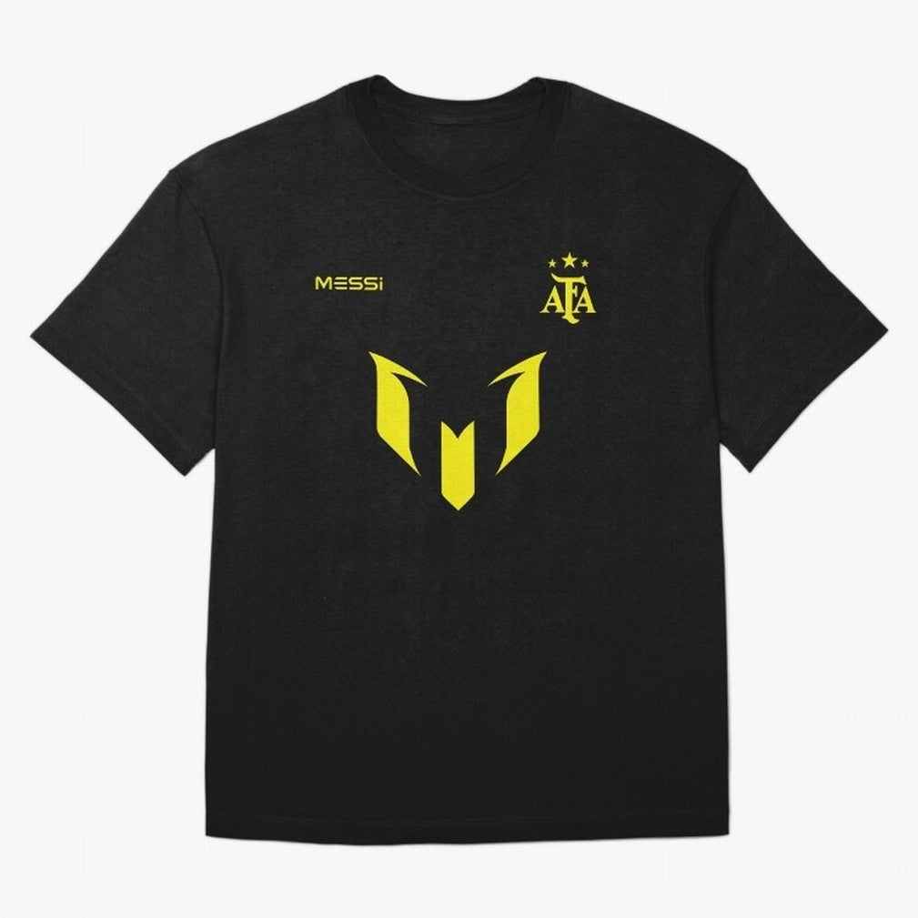 Lionel Messi logo - Argentina world champion Premium T-Shirt Support Match Day Hype around FIFA World Cup 2026 USA Canada Mexico, Cristiano Ronaldo, Haaland and CR7, France and Portugal, Champion Mindset, Group Stage Buzz, Knockout Tension and