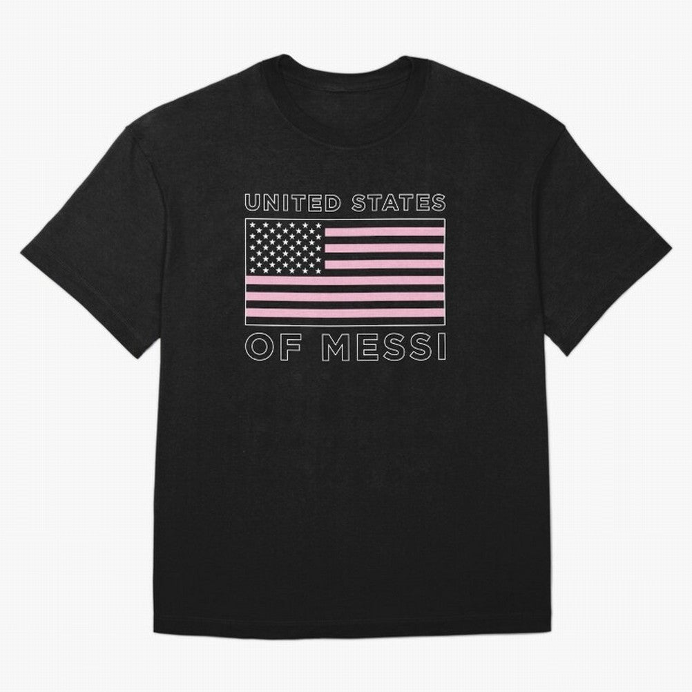 United States of Messi Premium T-Shirt Refresh Global Football Passion for FIFA World Cup 2026 USA Canada Mexico, with Messi, Neymar and Mbappe, England, France and Netherlands, Match Day Excitement, Supporter Culture, Golden Goals and Global