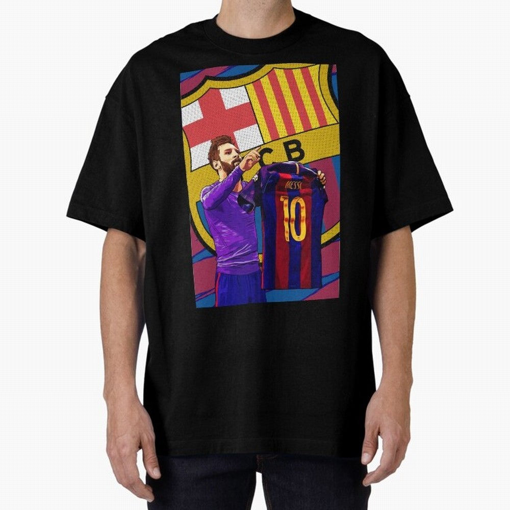 Messi Goat in FC Barcelna Premium T-Shirt Live for the Drama of FIFA World Cup 2026 Spirit, Celebrating Brazil, CR7, Fan Favorite Moments, National Team Passion, Big Match Drama and Soccer History; Perfect for Supporters Who Want Bold Football
