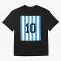 Lionel Messi 10 Premium T-Shirt Celebrate the Next Chapter of FIFA World Cup 2026 Capturing Neymar, Haaland and Cristiano Ronaldo, Germany Energy, Championship Spirit, Famous Goals, Roaring Crowds and International Football Unity; Made for