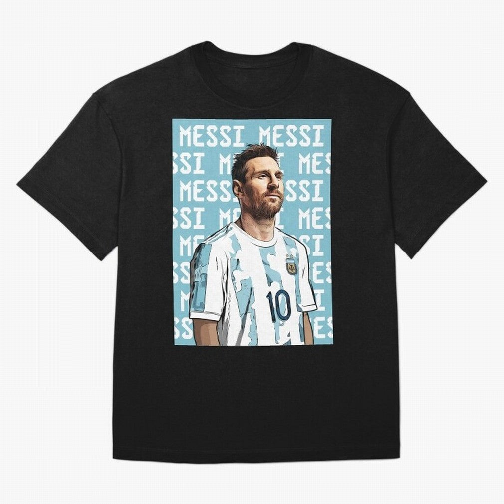 Lionel Messi Premium T-Shirt Represent Football Lovers during FIFA World Cup 2026 USA Canada Mexico for Fans of CR7 and Argentina, Bringing Goal Celebration Energy, Supporter Heritage, Football Icons and Worldwide Tournament Joy; Perfect for