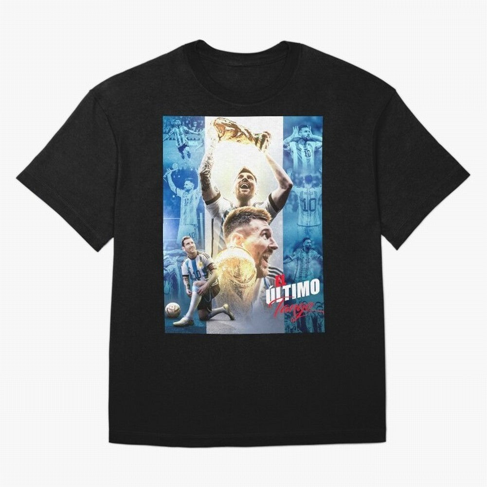 El Ultimo Tango Premium T-Shirt Back Your Heroes with Global Football Passion for FIFA World Cup 2026 USA Canada Mexico, Capturing Cristiano Ronaldo, Haaland and CR7, Argentina and Brazil, Global Supporter Spirit, Legendary Goals, National Colors
