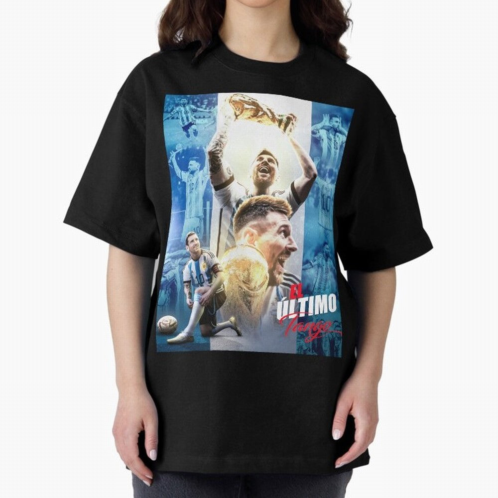 El Ultimo Tango Premium T-Shirt Back Your Heroes with Global Football Passion for FIFA World Cup 2026 USA Canada Mexico, Capturing Cristiano Ronaldo, Haaland and CR7, Argentina and Brazil, Global Supporter Spirit, Legendary Goals, National Colors